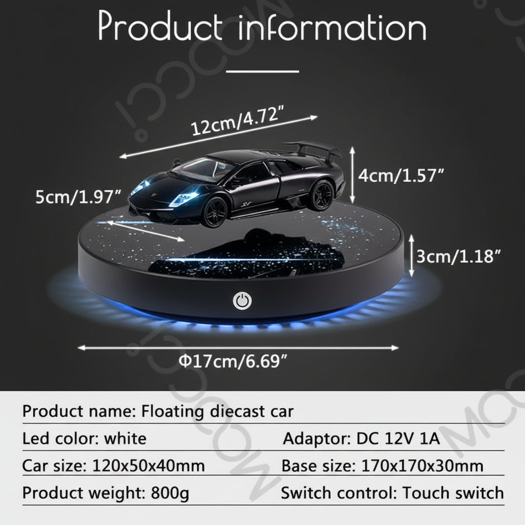 Gearhead Lamborghini Murcielago Supercar Hover Display