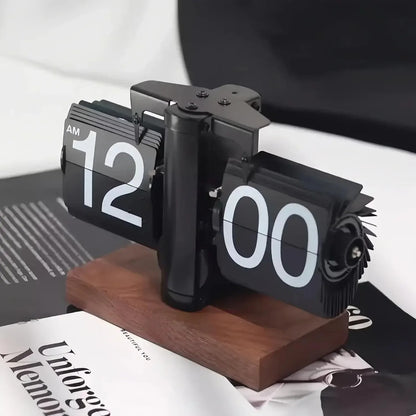FlipFlow™ Retro Analog Desk Clock