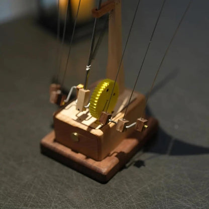 Bionic Handmade Wooden Manta Ray